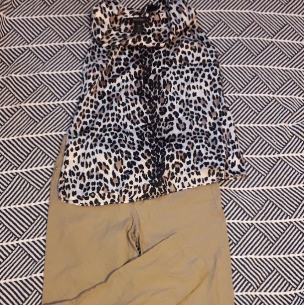 Animal print Blouse